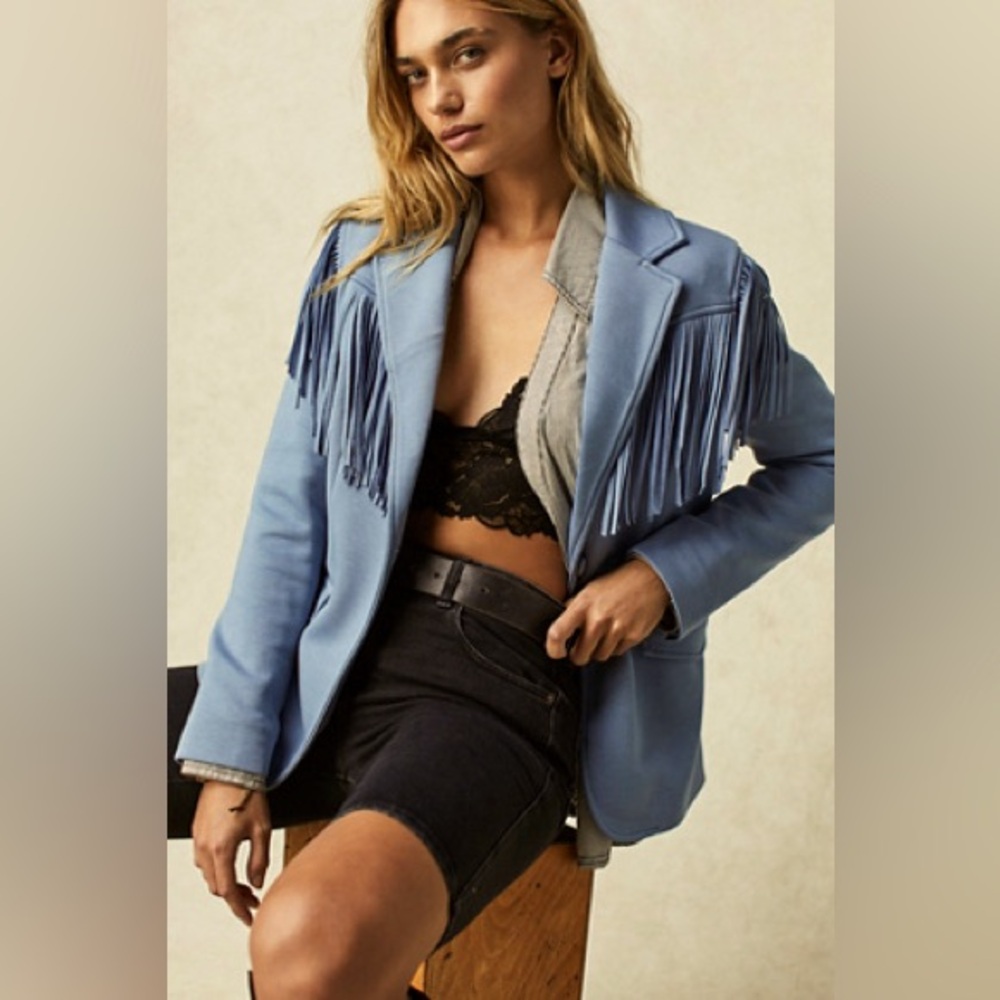 NWT - Free People x BLANKNYC Show Stopper Blazer - XL
